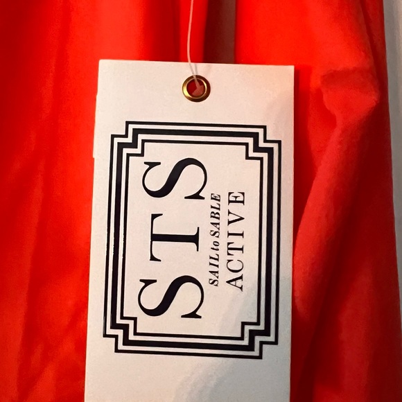 Sail to Sable Long Sleeve Orange Dress new - Picture 8 of 9